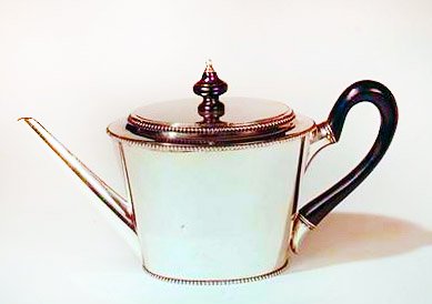 Teapot, Made by Svalte Striebeck, Amsterdam by Dutch School